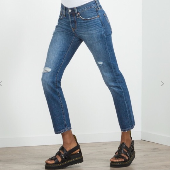 levi's women's 501 tapered jeans